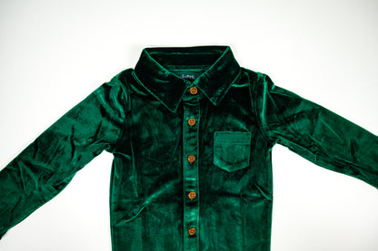 Festive Fairytale Crushed Velvet Shirt