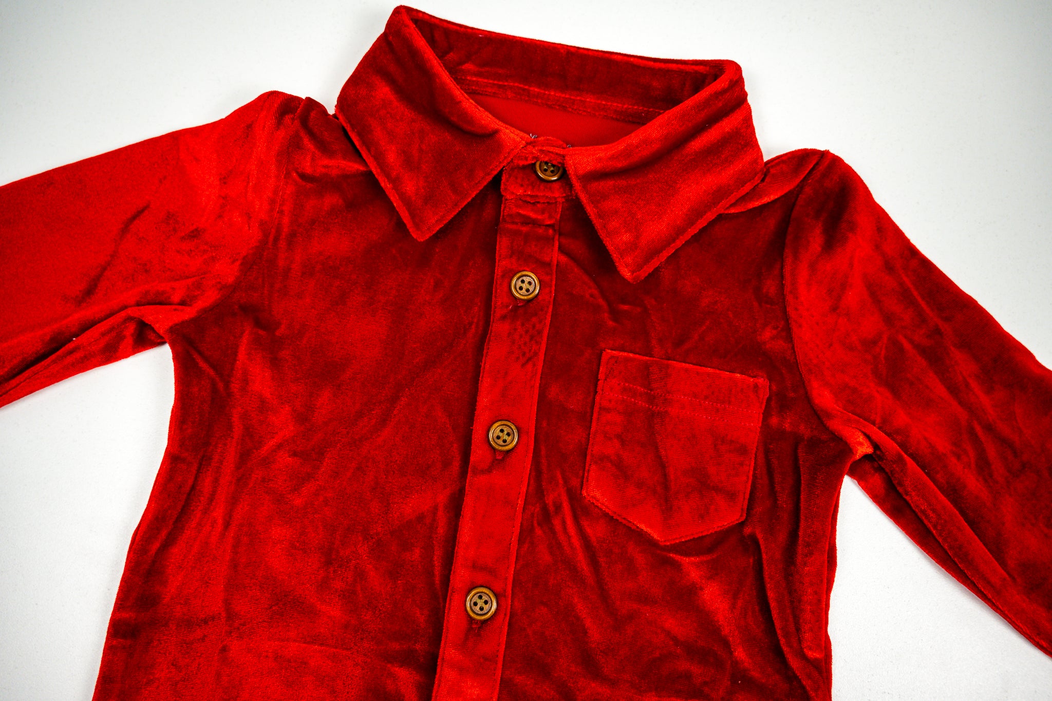 Festive Fairytale Crushed Velvet Shirt