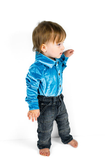 Festive Fairytale Crushed Velvet Shirt