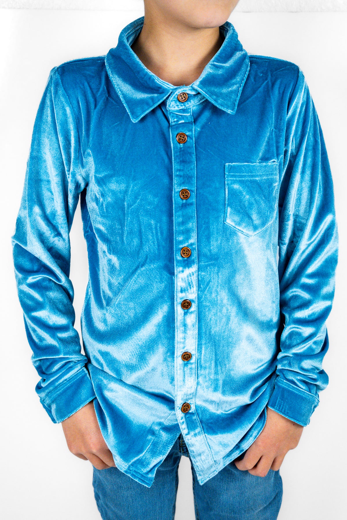 Festive Fairytale Crushed Velvet Shirt