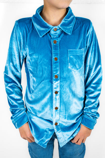 Festive Fairytale Crushed Velvet Shirt