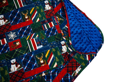 Minky Shimmer Blanket