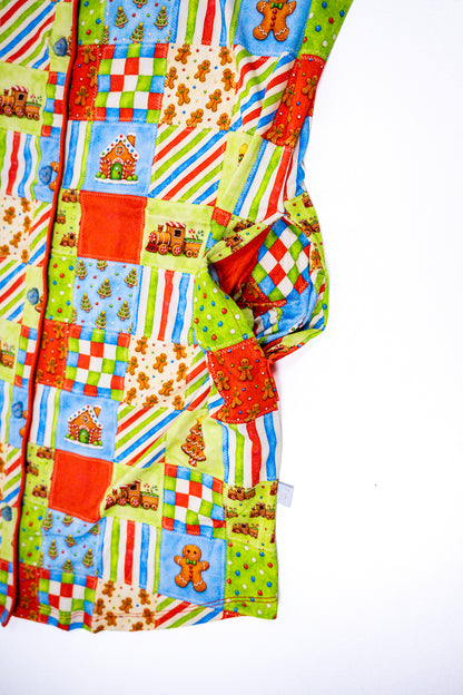 Button Down Lounge Gown