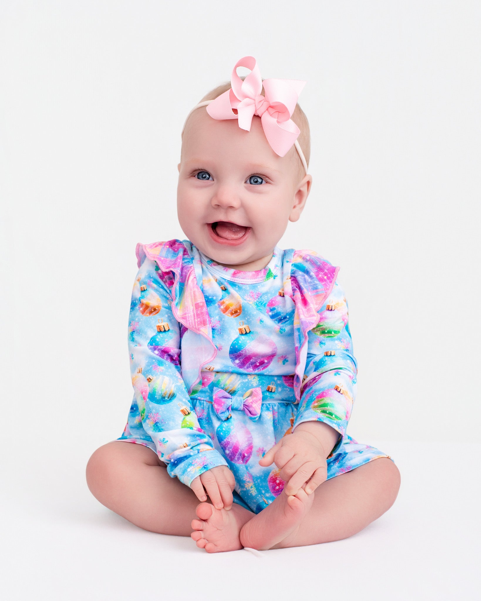 Ruffle Long Sleeve Twirl