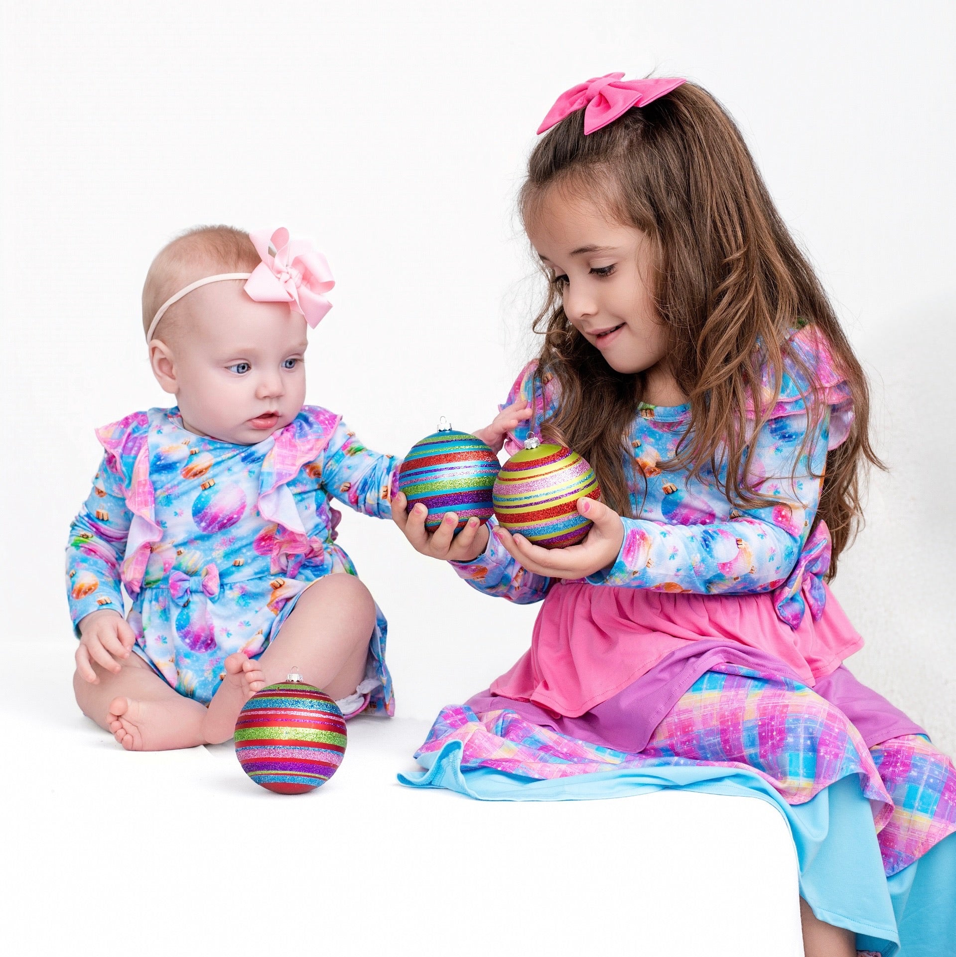 Ruffle Long Sleeve Twirl