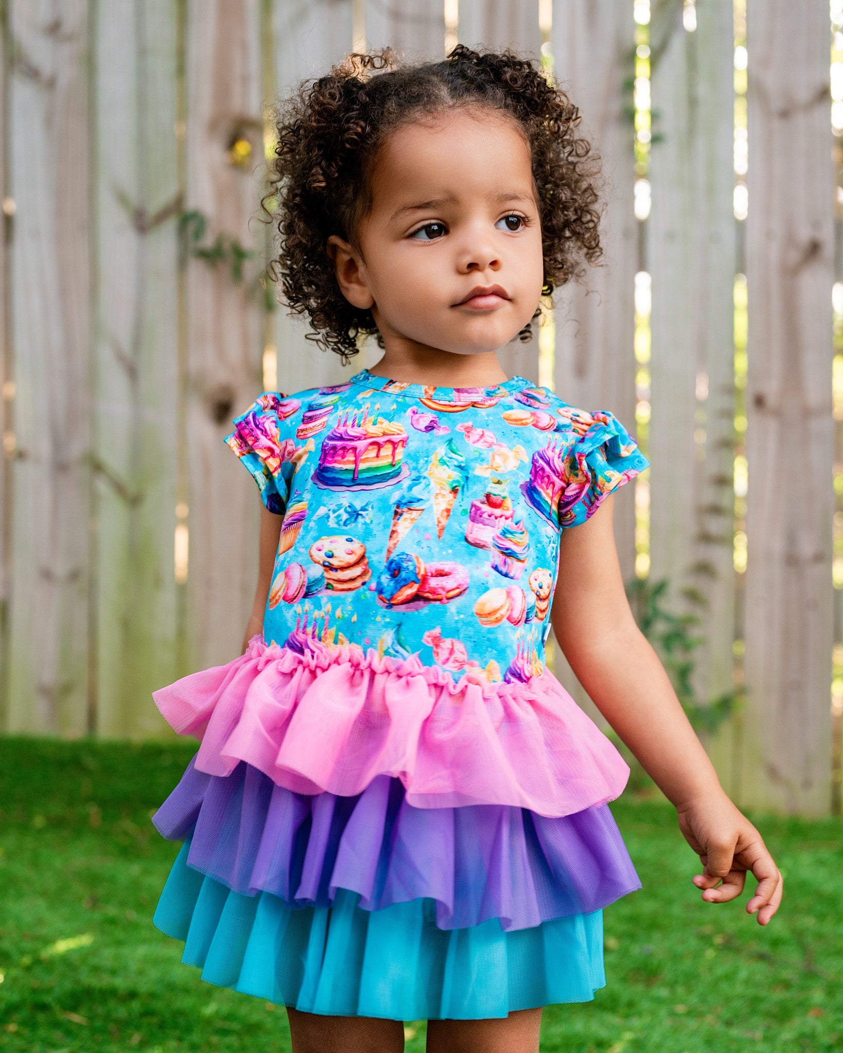 Coming soon. Mia Twirl Dress with Bodysuit
