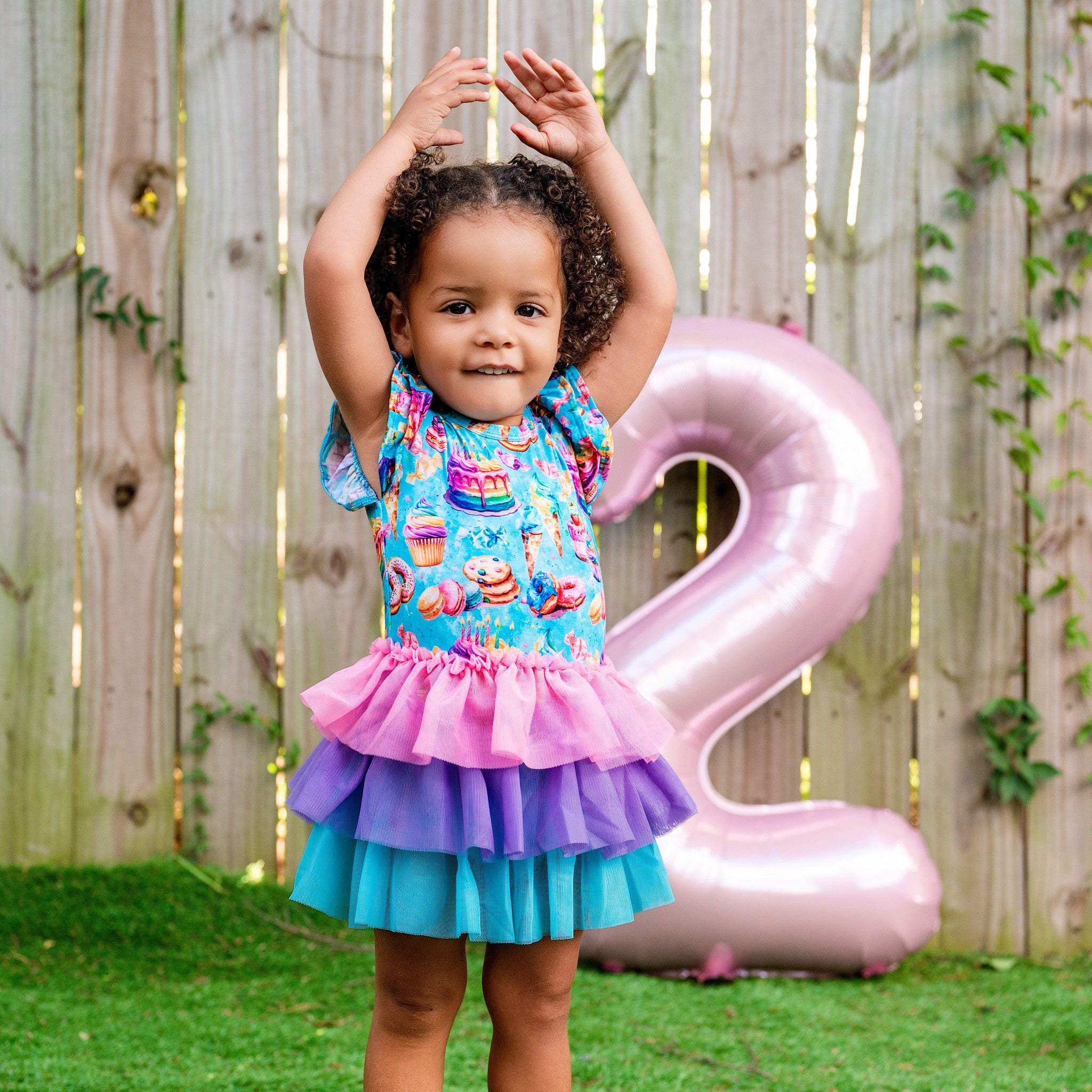 Coming soon. Mia Twirl Dress with Bodysuit
