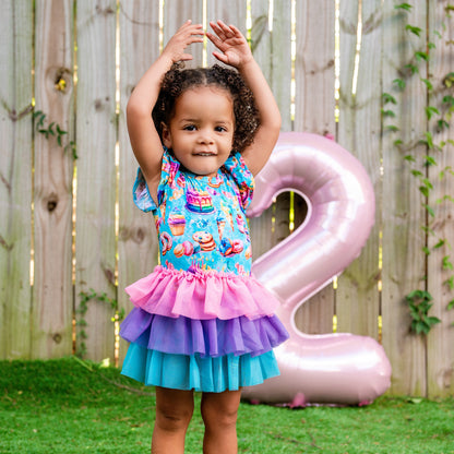 Coming soon. Mia Twirl Dress with Bodysuit