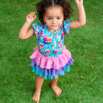 Coming soon. Mia Twirl Dress with Bodysuit