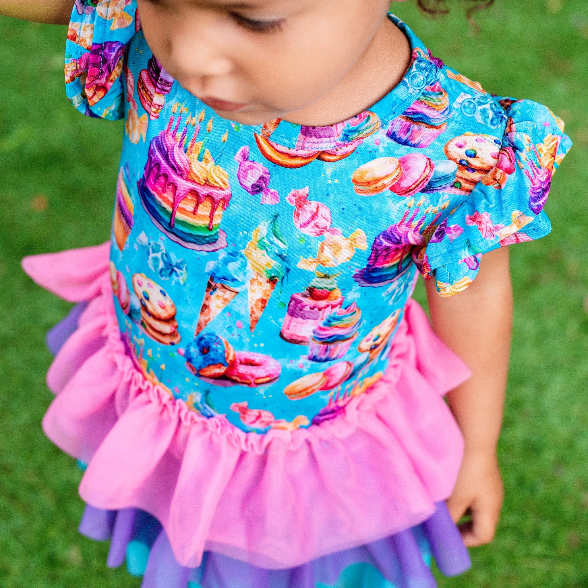 Coming soon. Mia Twirl Dress with Bodysuit