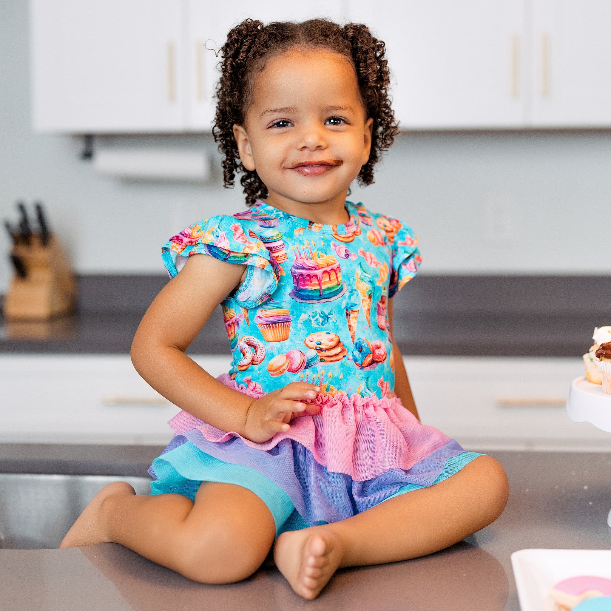 Coming soon. Mia Twirl Dress with Bodysuit