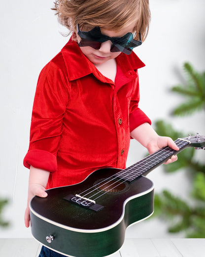 Festive Fairytale Crushed Velvet Shirt