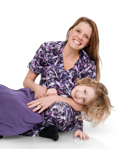 Button-Up Pajama Set