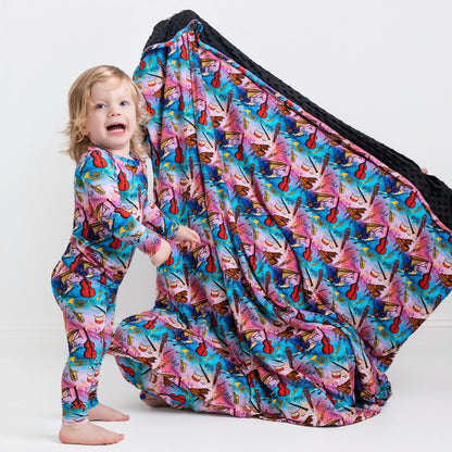 Minky Shimmer Blanket