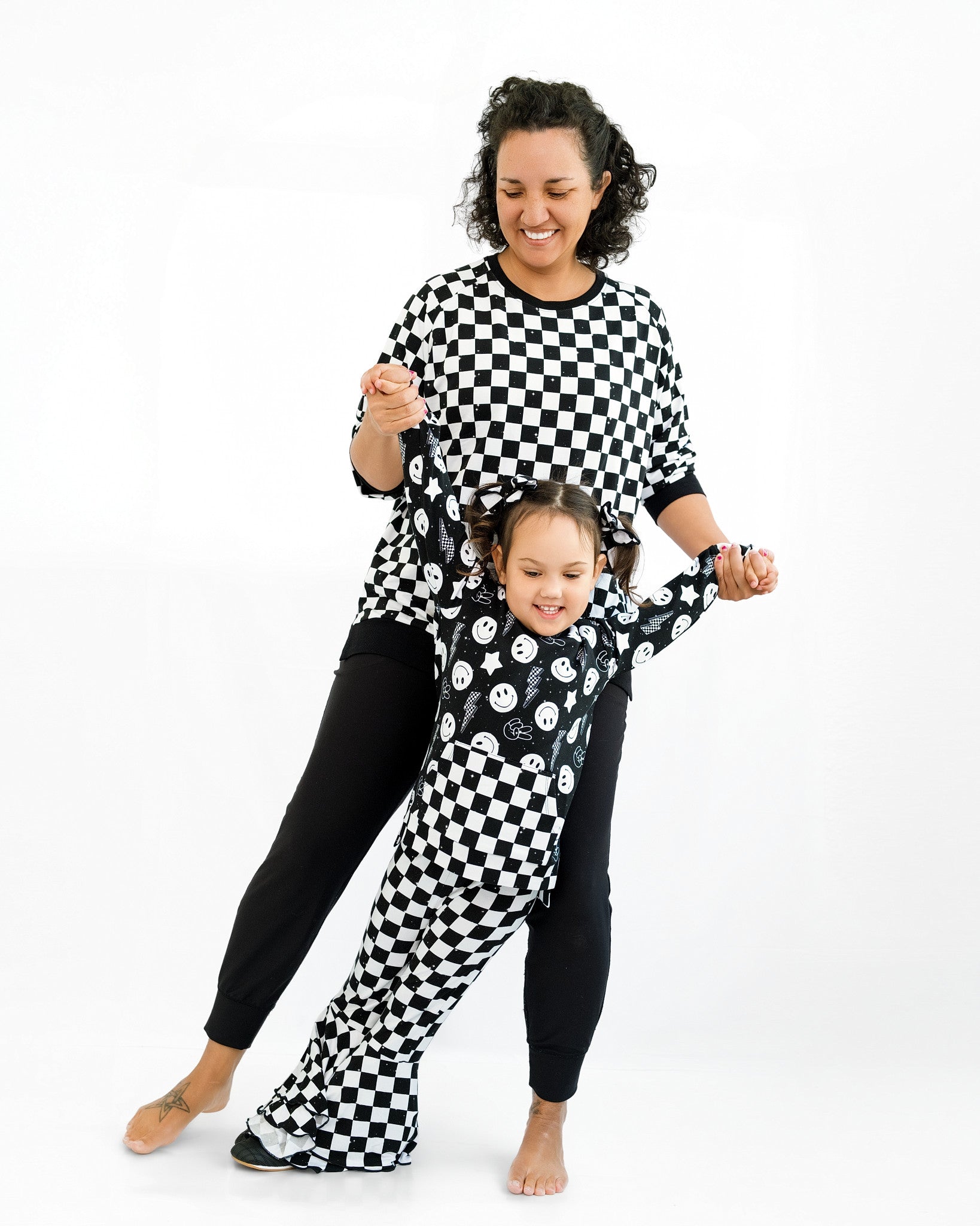 Double Ruffle Flare Leg