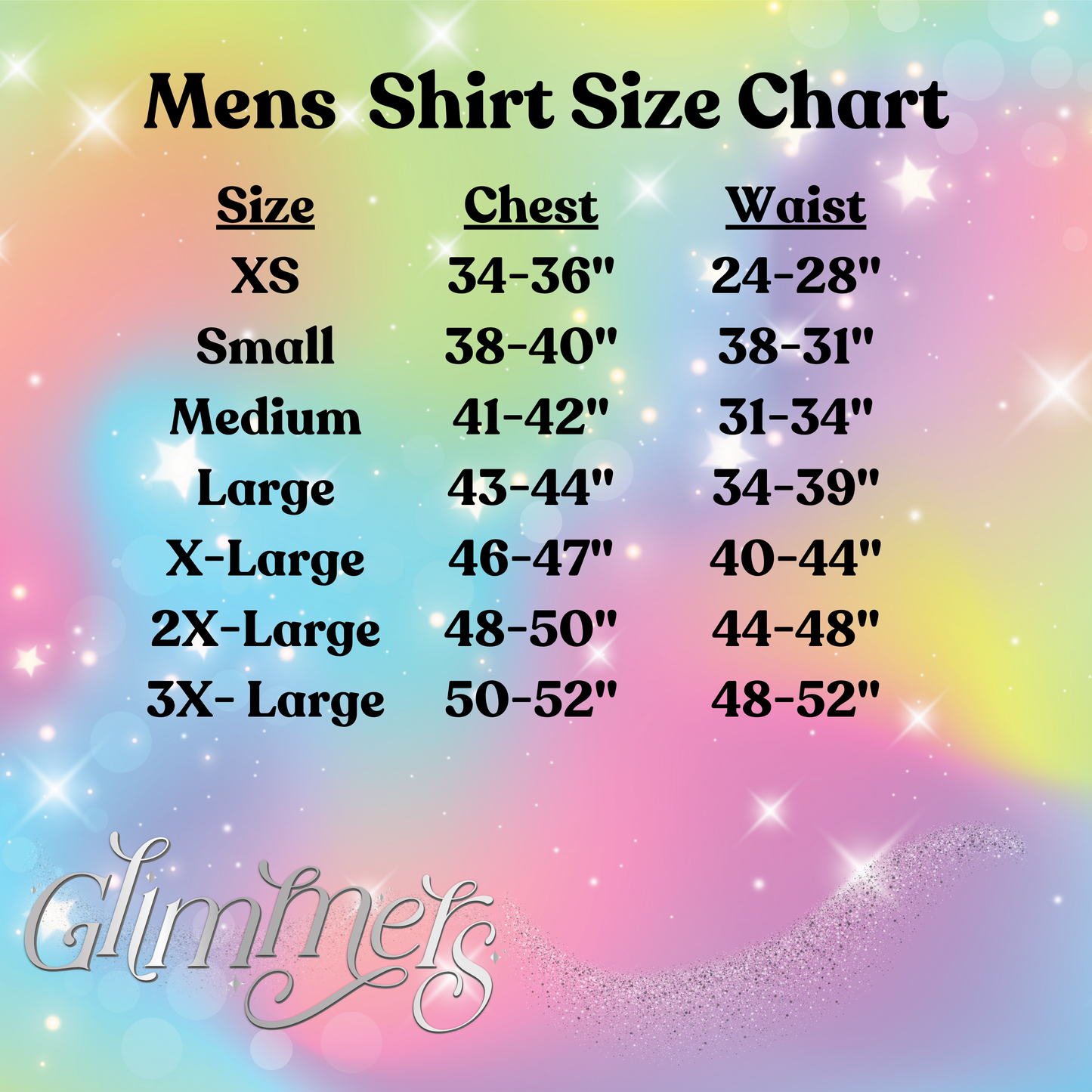 Mens Long Sleeve Shirt - Glimmer n' Glow