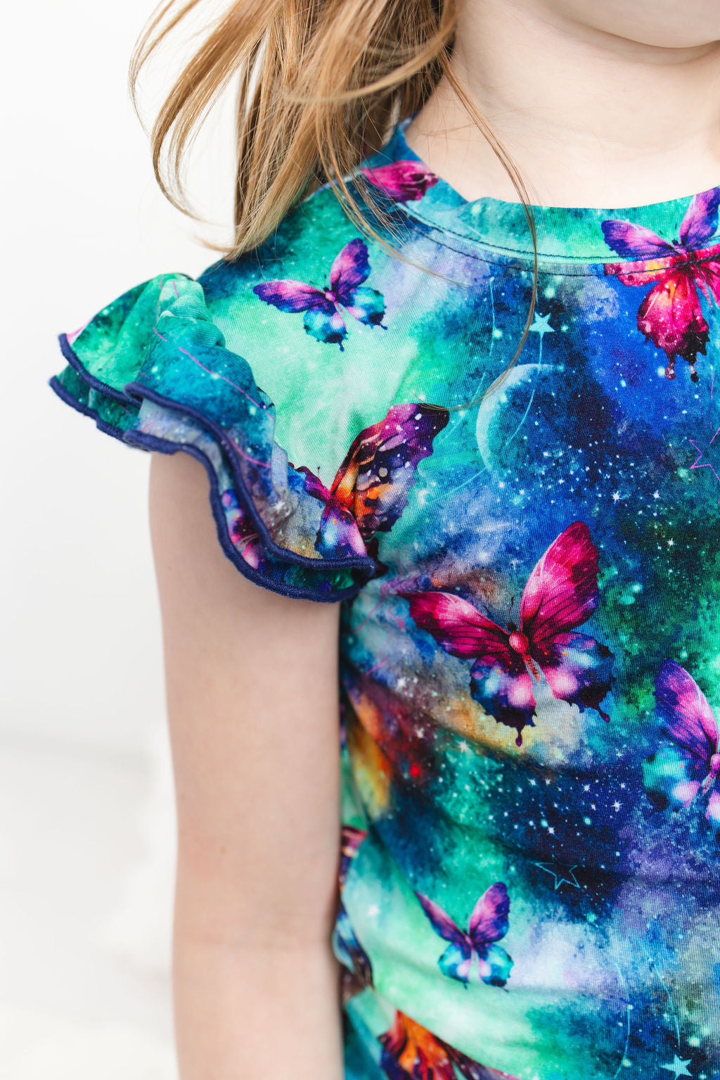 Flutter Sleeve PJs - Cosmic Flutters