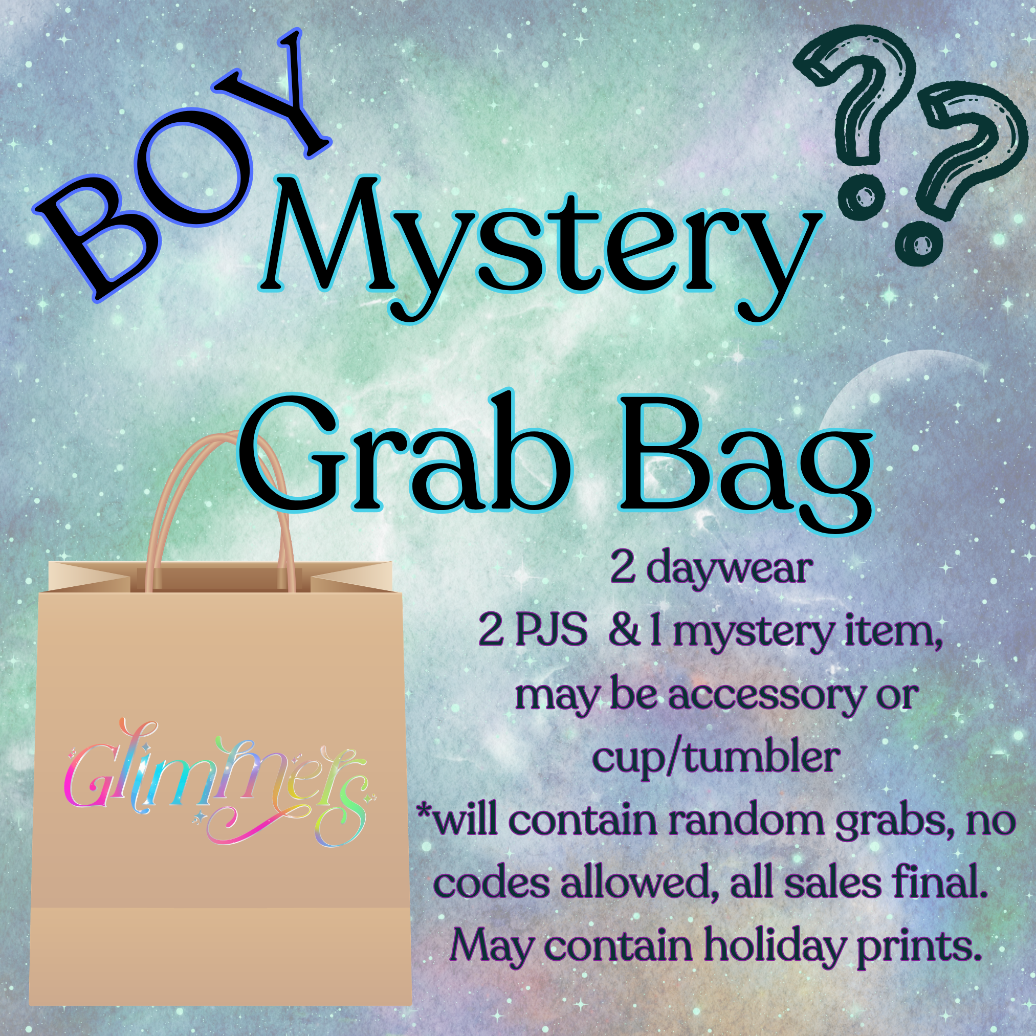 Mystery Grab Bag BOY– The Ultimate Glimmers Surprise ✨