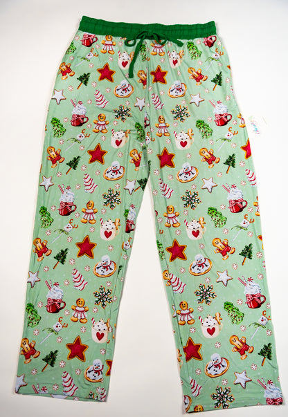 Glimmers Loose Lounge Pants - Baking Spirits Bright