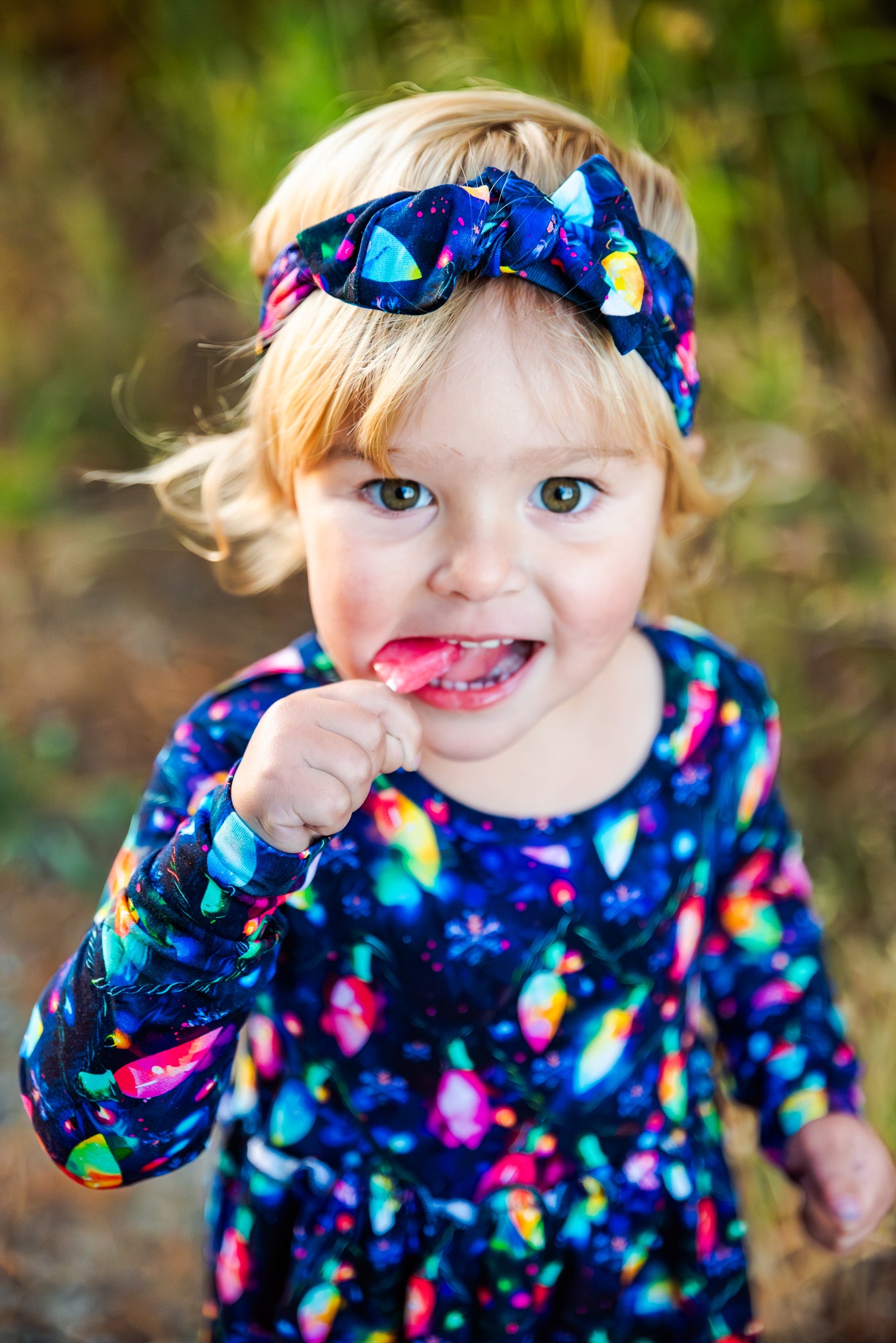 Headband with bow - Glimmer n' Glow