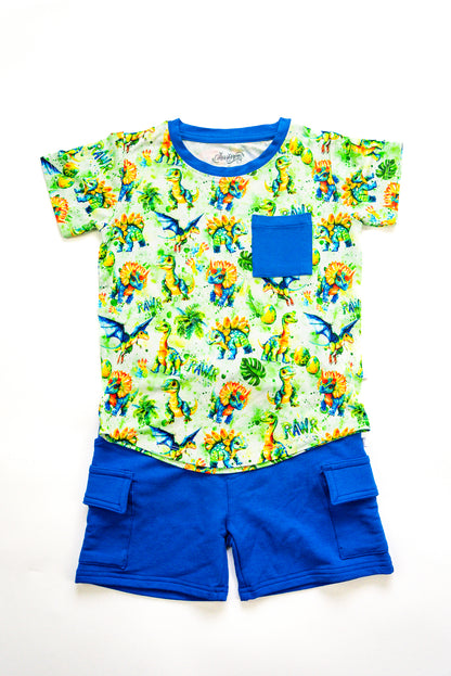 T-Shirt & Cargo Shorts Set