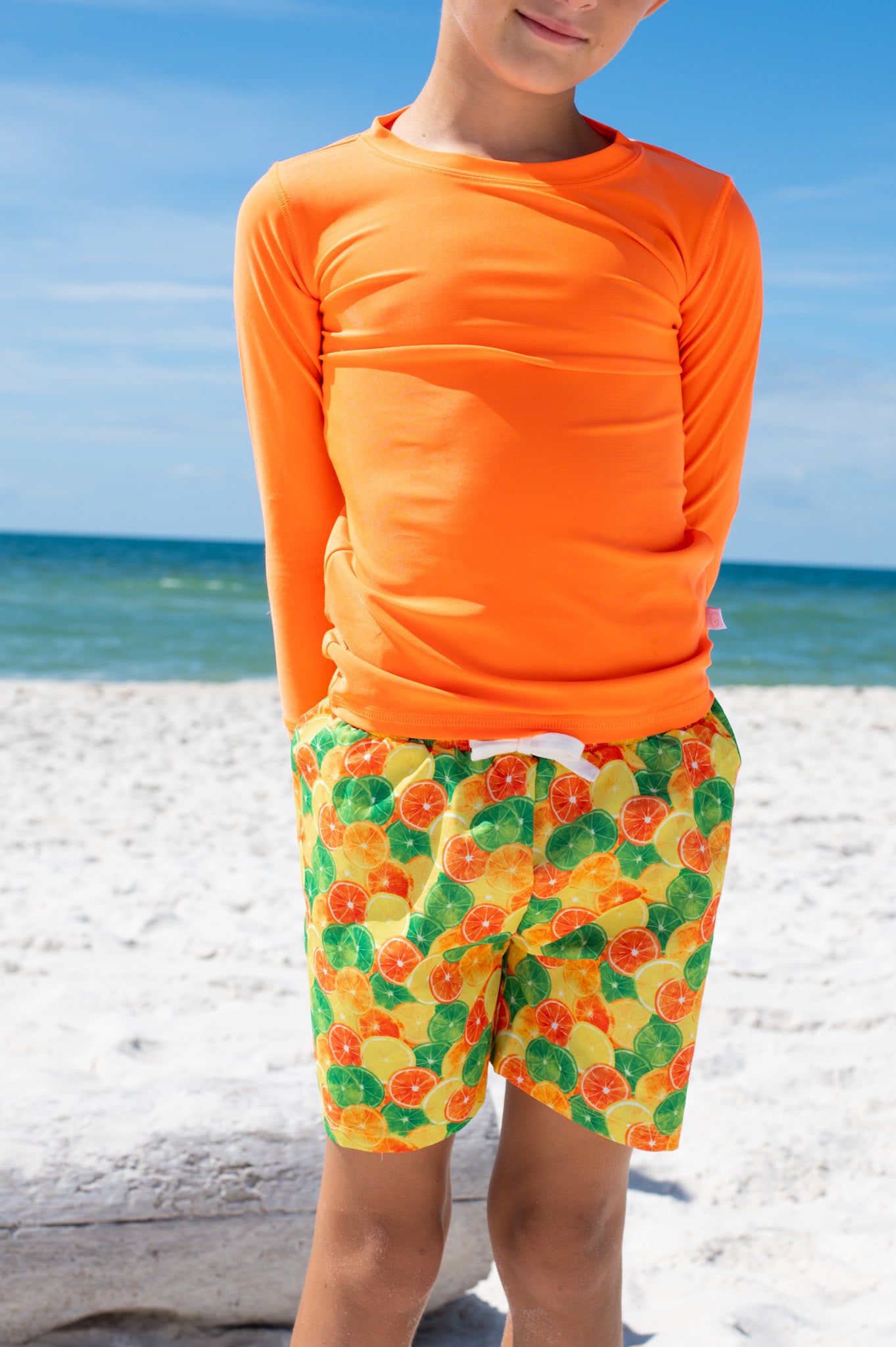 Rash-guard and Swim Trunks