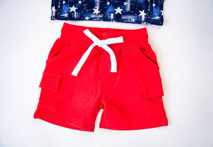 T-Shirt & Cargo Shorts Set