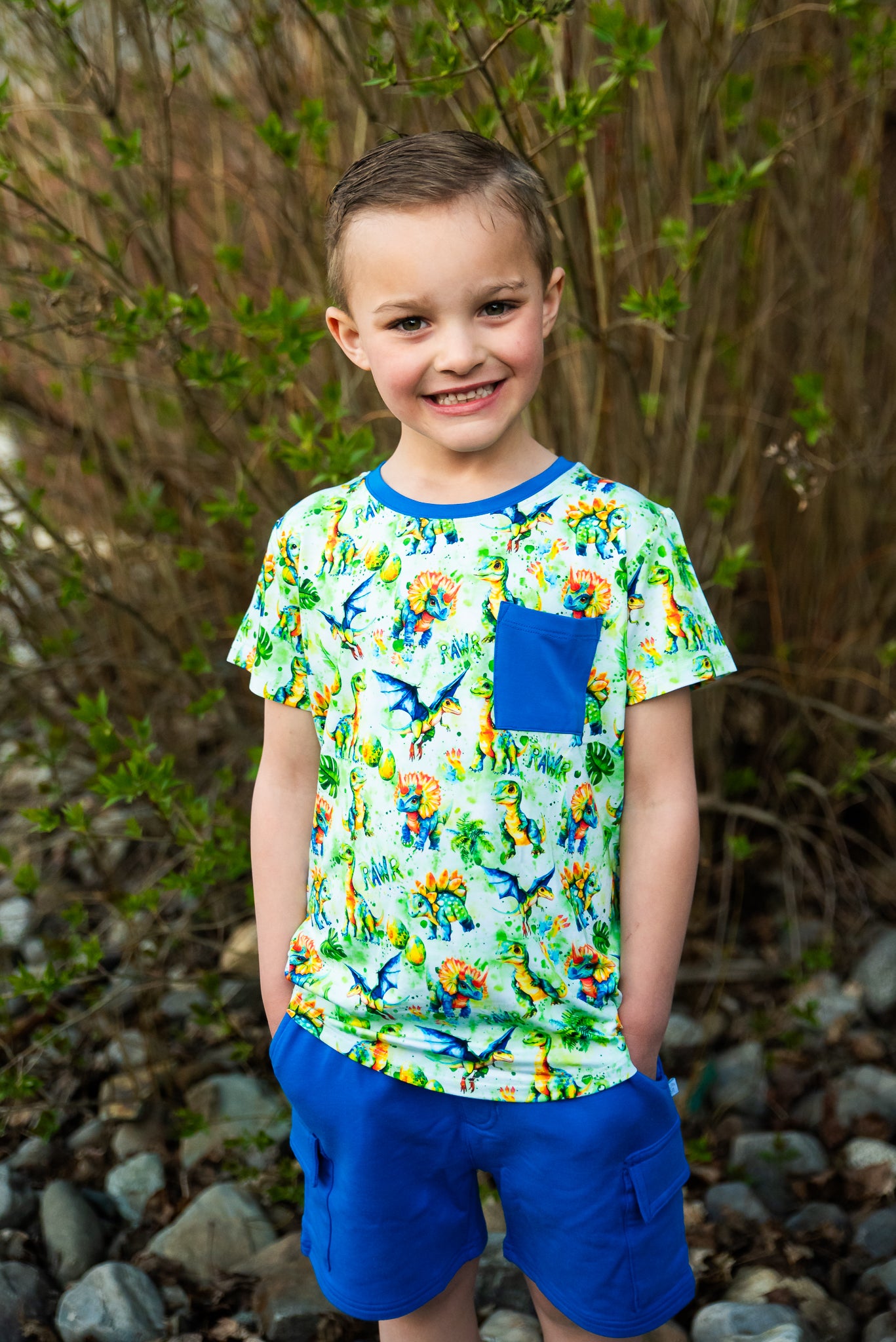 T-Shirt & Cargo Shorts Set
