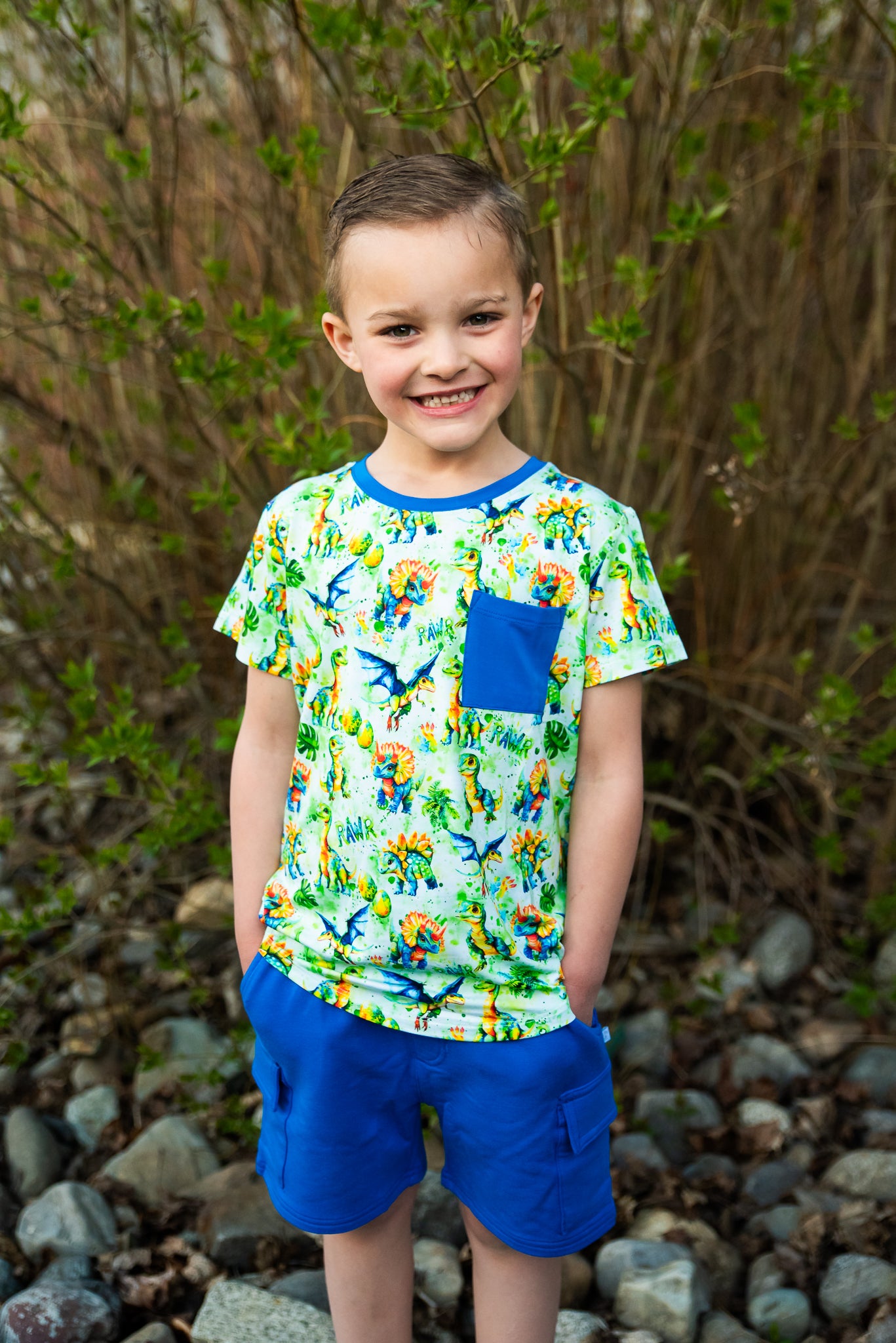 T-Shirt & Cargo Shorts Set