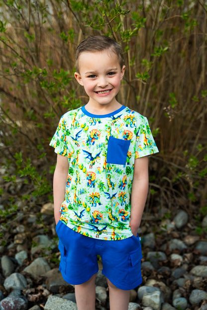 T-Shirt & Cargo Shorts Set