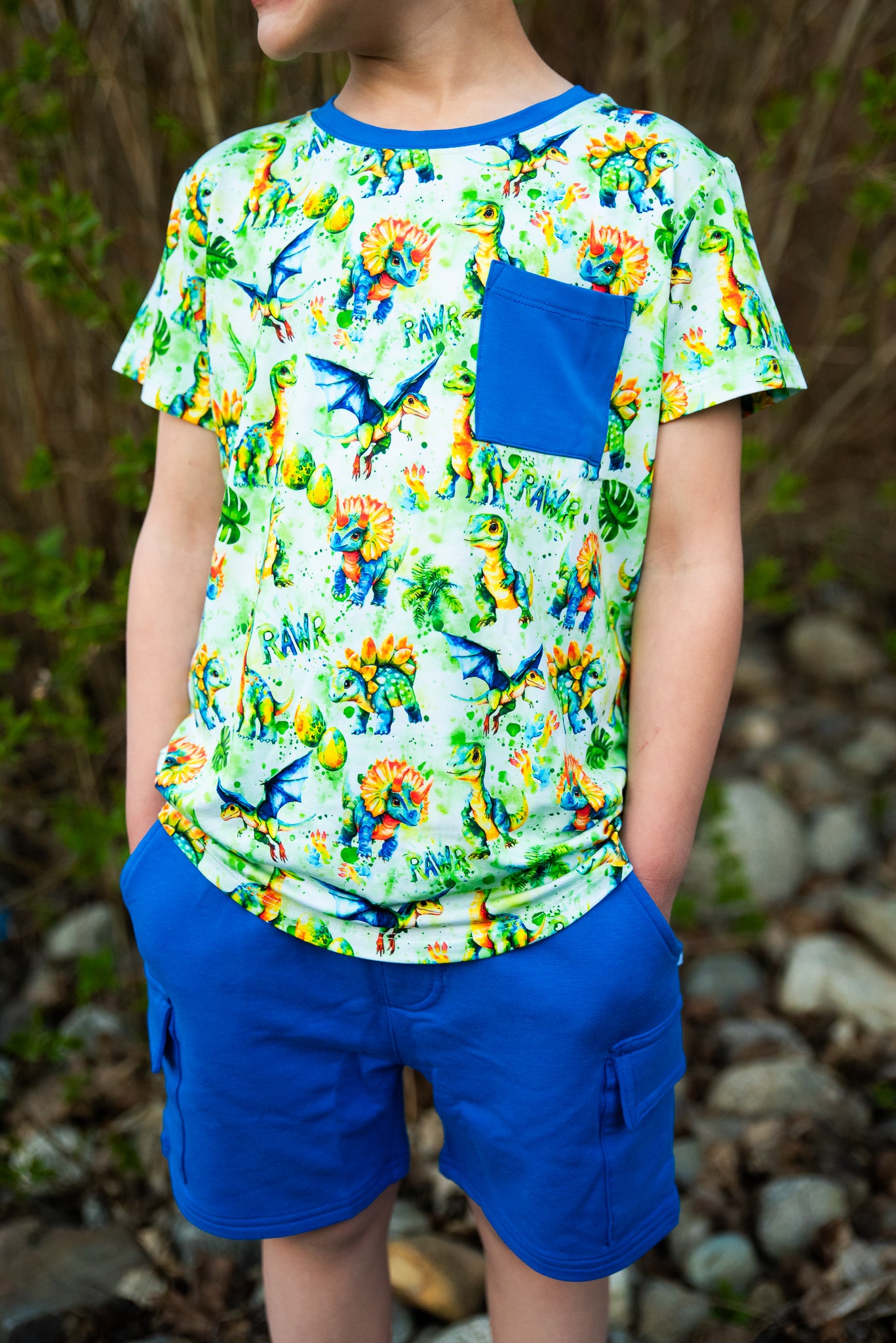 T-Shirt & Cargo Shorts Set