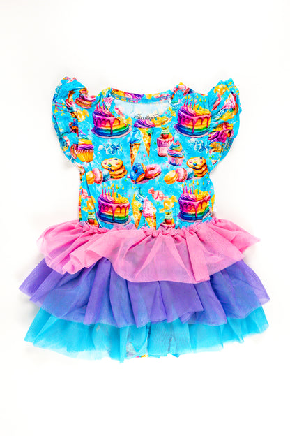 Coming soon. Mia Twirl Dress with Bodysuit