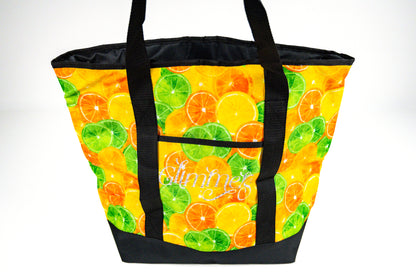 Silly Citrus Insulated Cooler Bag