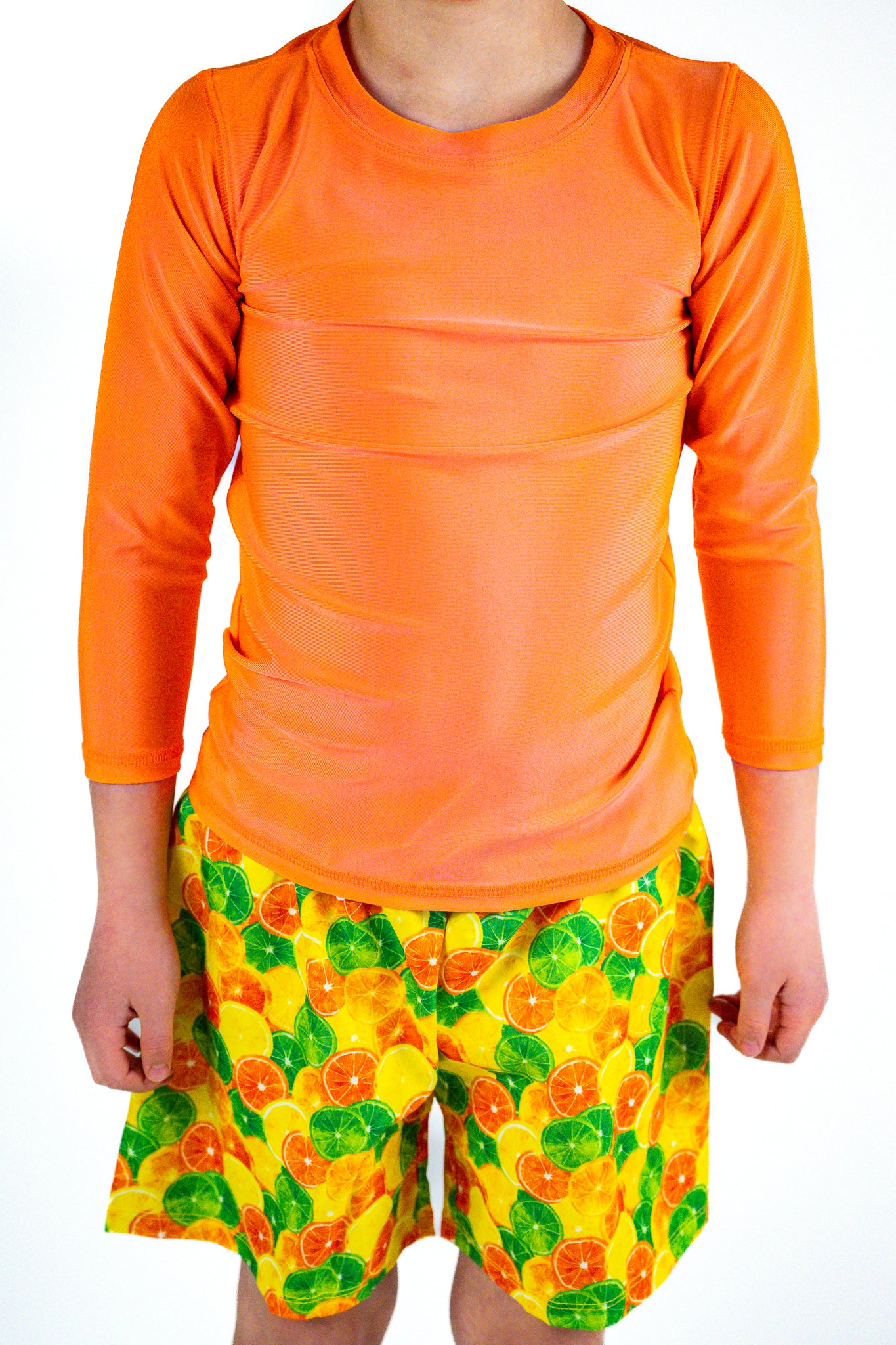 Rash-guard and Swim Trunks