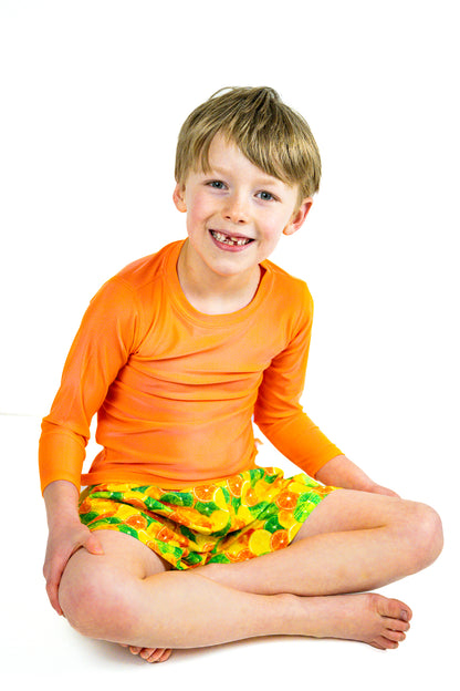 Rash-guard and Swim Trunks