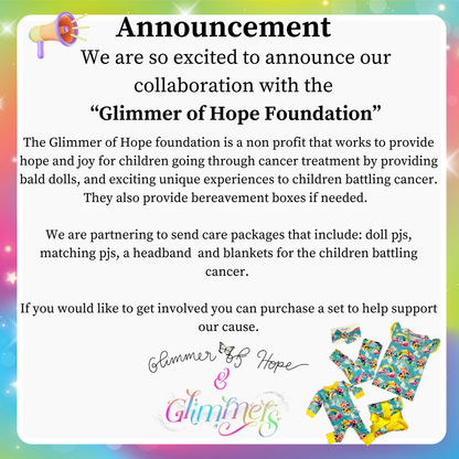 Glimmer of Hope Foundation Care Package Donation