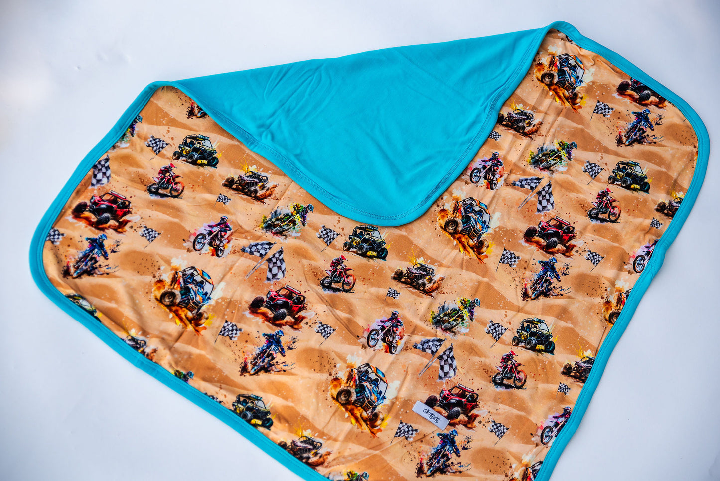 *MINI* Blanket - Wheels n' Thrills