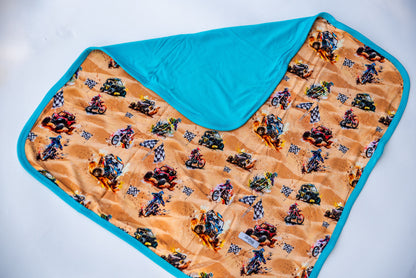 *MINI* Blanket - Wheels n' Thrills