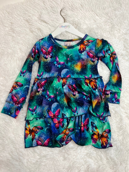 Peplum Set - Cosmic Flutters