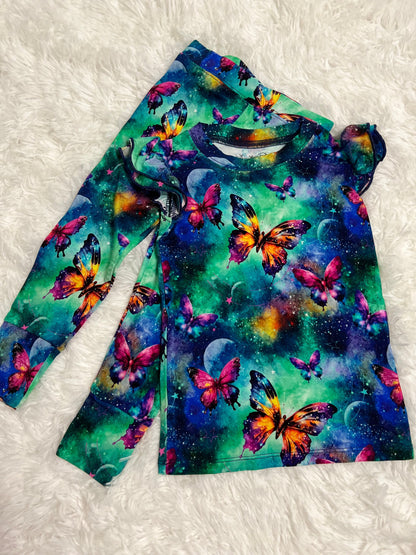 Flutter Sleeve PJs - Cosmic Flutters