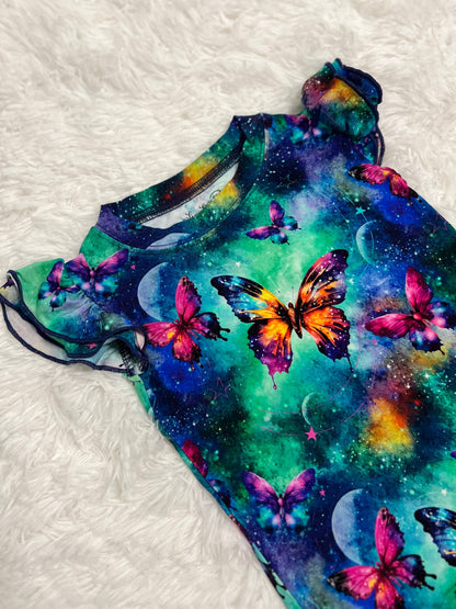 Flutter Sleeve PJs - Cosmic Flutters