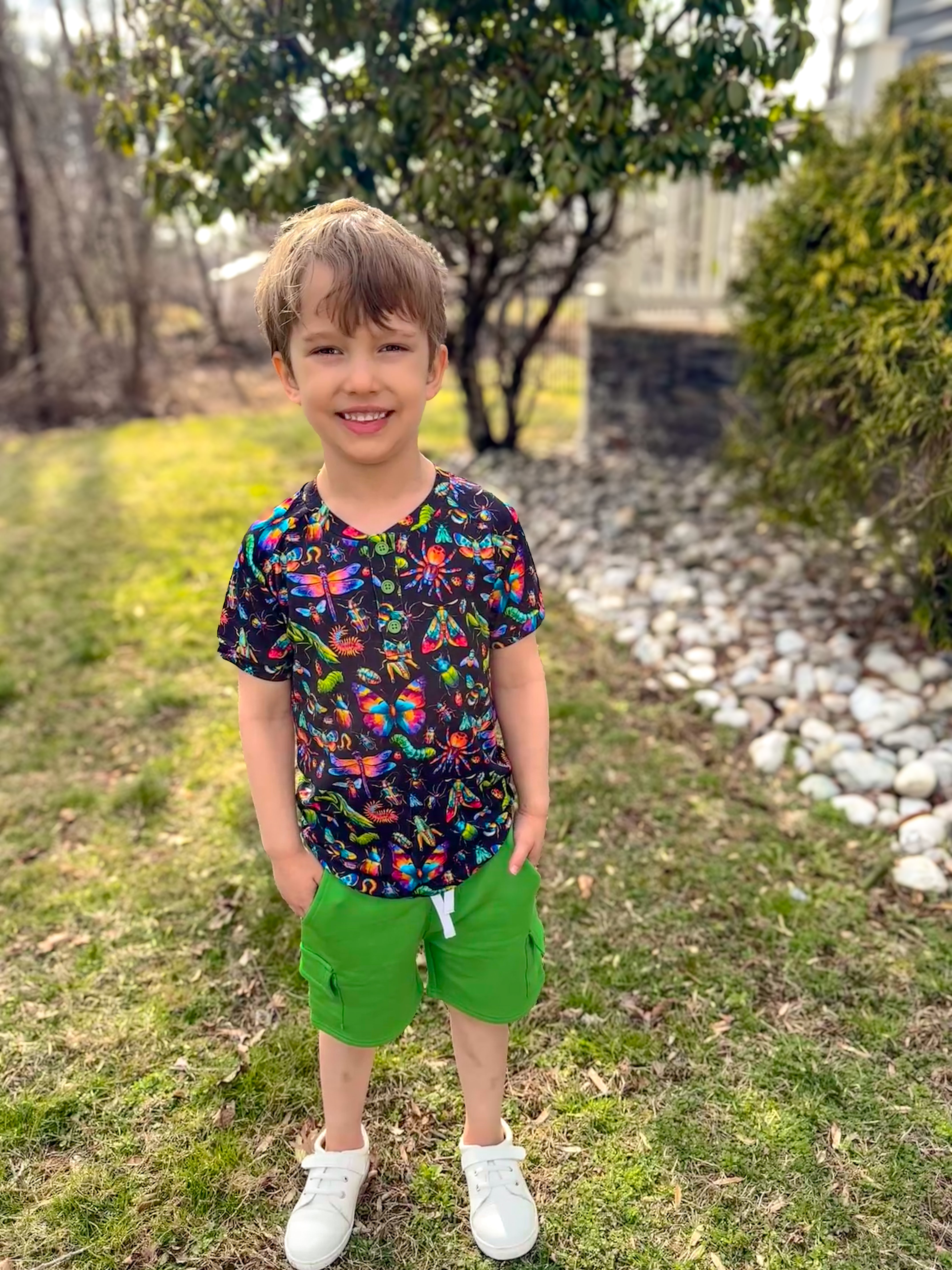 T-Shirt & Cargo Shorts Set