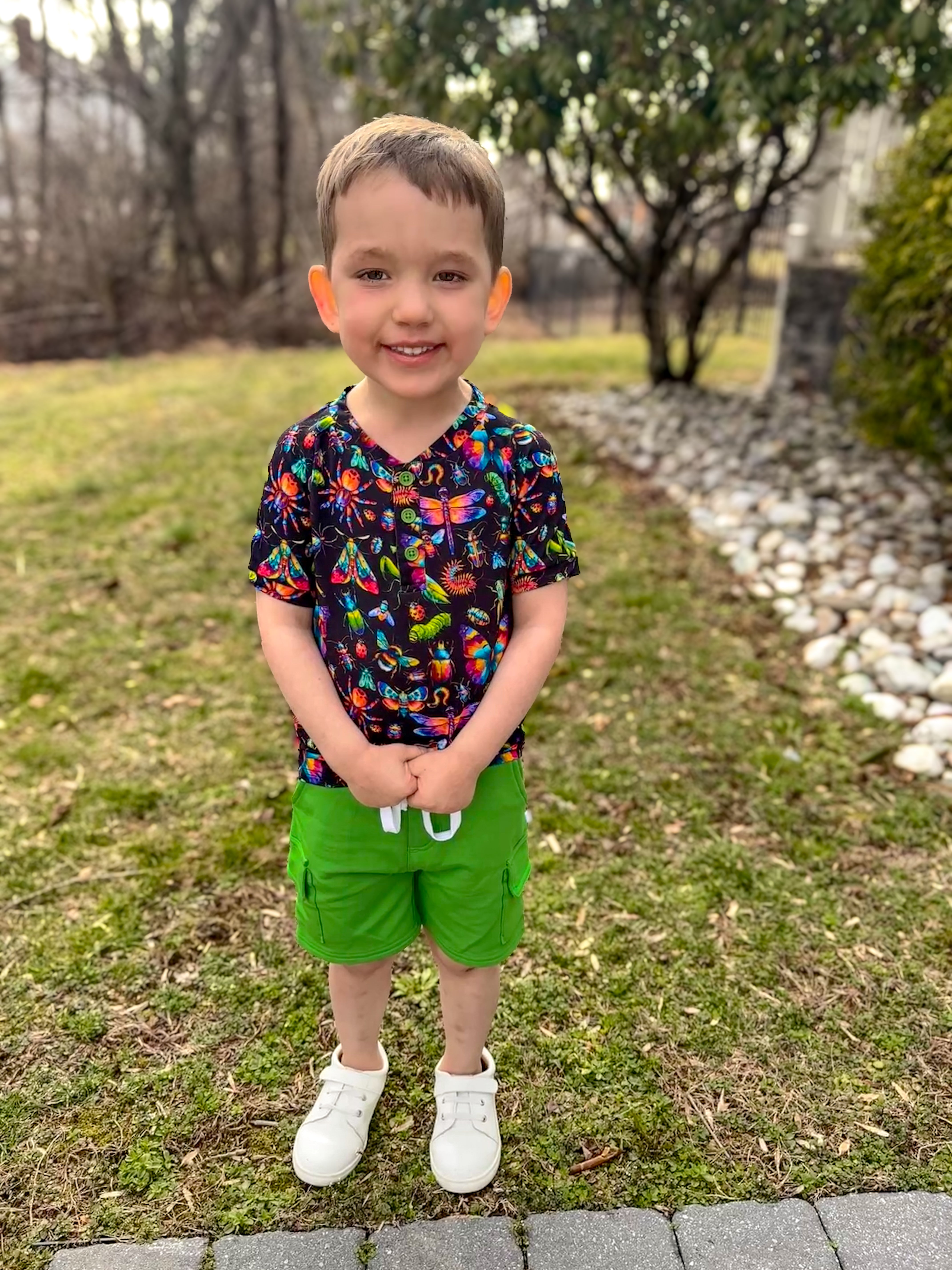 T-Shirt & Cargo Shorts Set