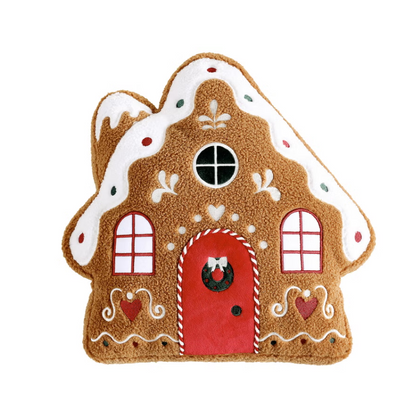 Gingerbread House Pillow