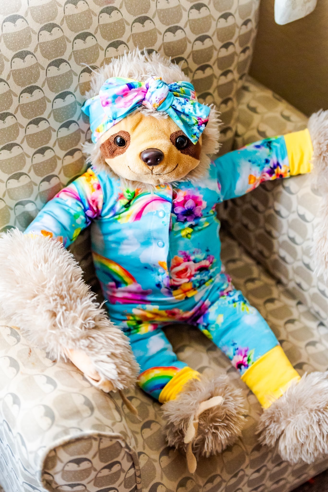 Doll Romper - Rainbow Daydreams